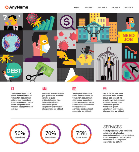 Corona经济灾难网站图片下载