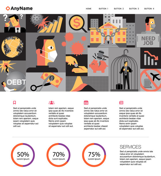 Corona经济灾难网站图片下载