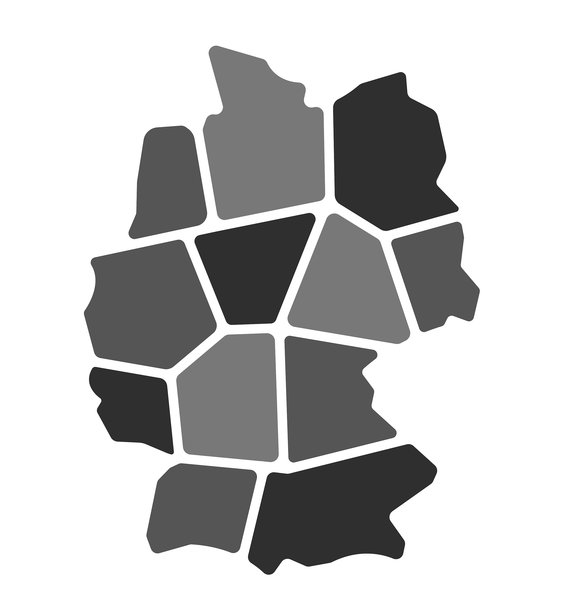 德国地图图片下载