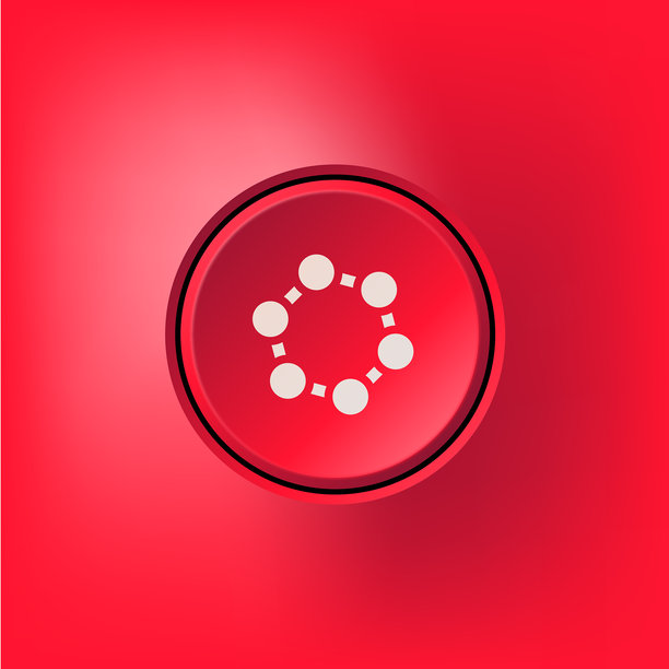 电子轨道图标上的按钮图片下载