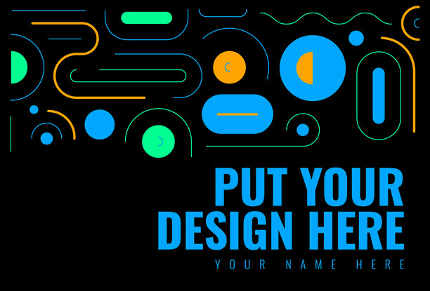 用拷贝空间抽象线条图案设计图片下载
