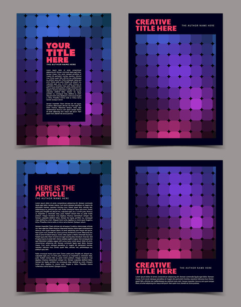 现代封面设计图片下载