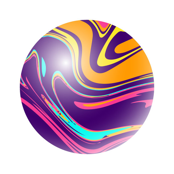 抽象多彩的圆设计图片下载