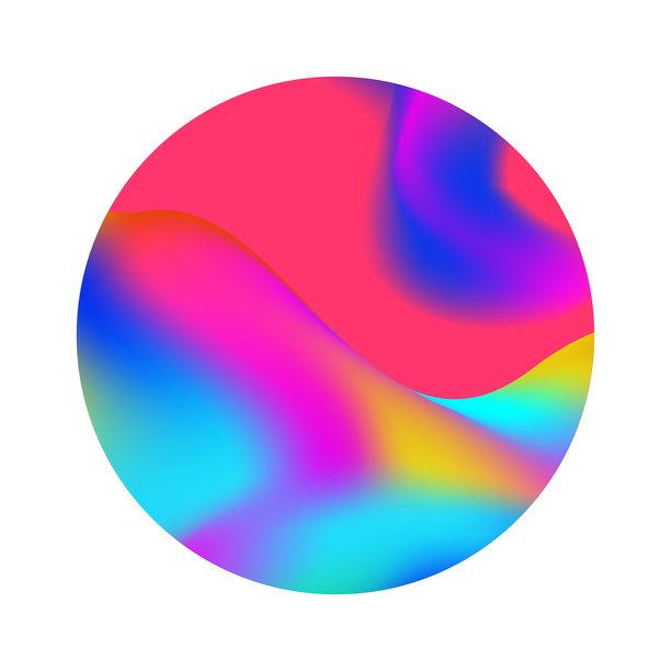 抽象多彩的圆设计图片下载