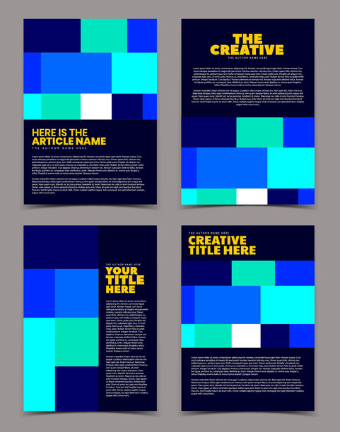 现代封面设计图片下载