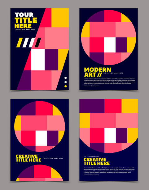 现代封面设计图片下载