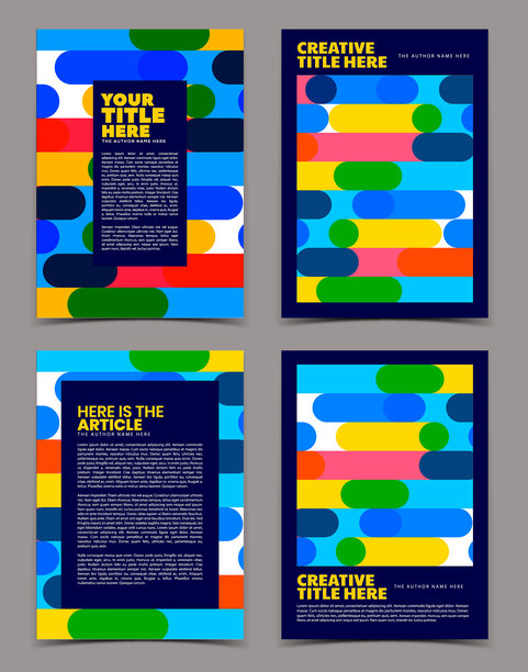 现代封面设计图片下载