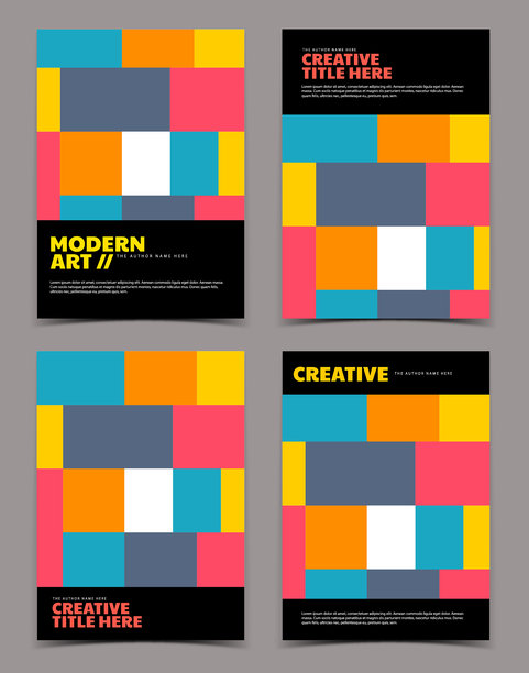 现代封面设计图片下载