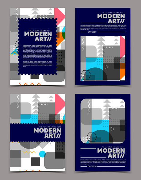 现代封面设计图片下载