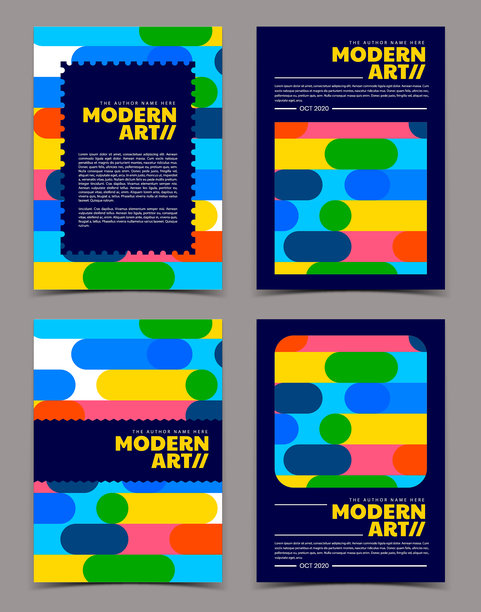 现代封面设计图片下载