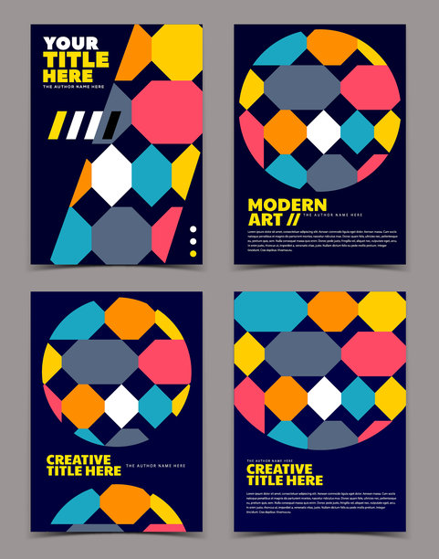 现代封面设计图片下载