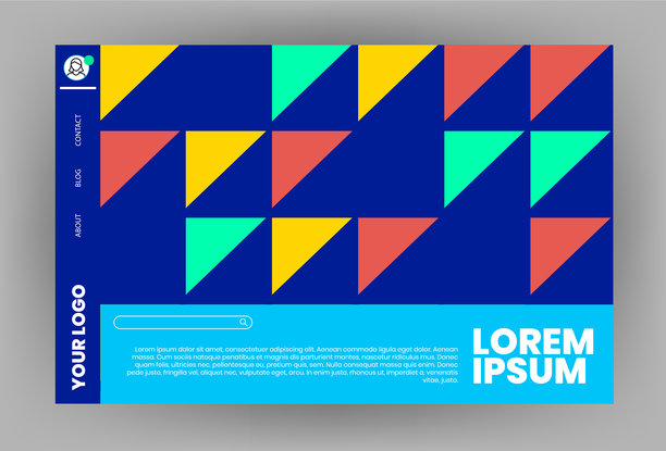 现代网站模板设计图片下载