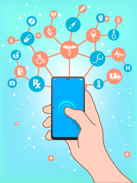 医疗智能手机设计图片下载