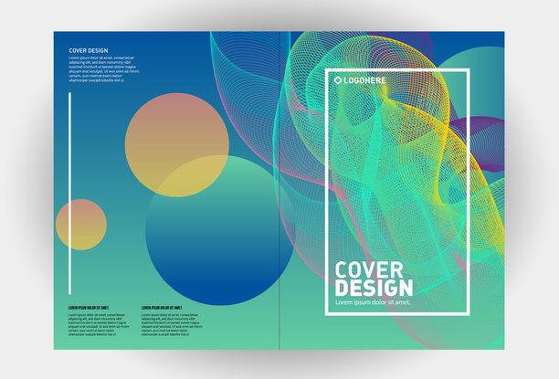 矢量覆盖设计模板图片下载