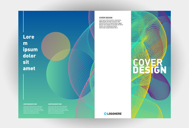 矢量覆盖设计模板图片下载