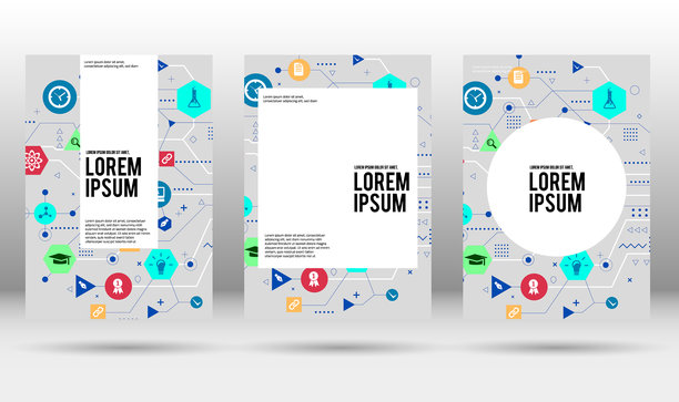 矢量覆盖设计模板图片下载