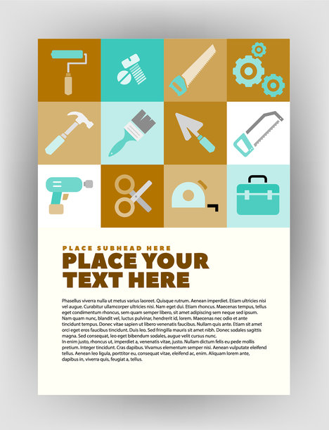 页面设计上的建设工具图标图片下载