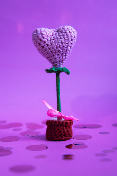 心形，编织心，礼物，手工制作，精致的情人节心形，照片墙纸图片下载