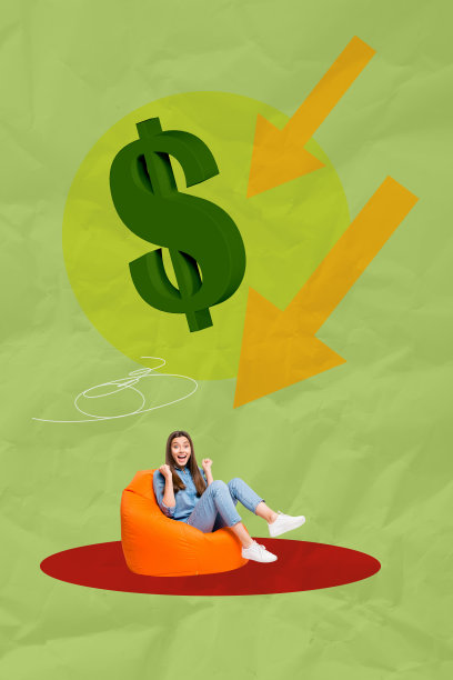 趋势艺术作品复合横幅 3D 照片拼贴，薪资市场、金融、收入、分析图形、目标、商业图片下载