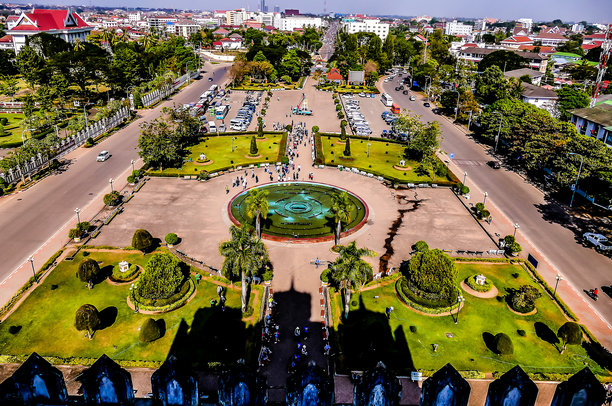 城市景观，数字照片作为背景图片下载