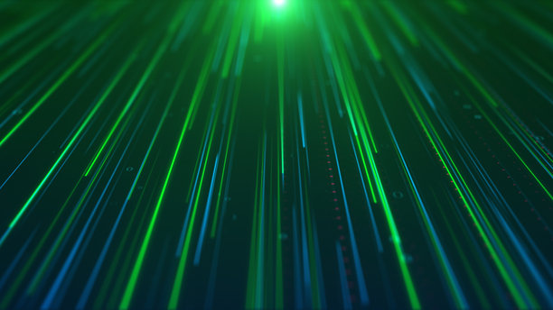 带有光效的二进制代码数据数字技术背景 4K照片图片下载