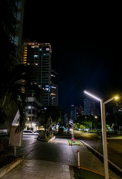 巴拿马城夜景图片图片下载