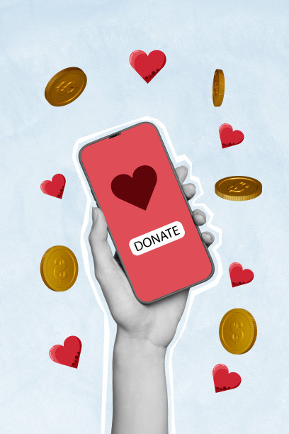 趋势艺术素描图像合成，3D照片拼贴，黑白剪影手持手机分享屏幕，心脏捐赠应用，硬币飞舞图片下载