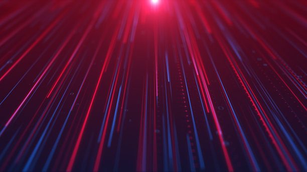 带有光效的二进制代码数据数字技术背景 4K照片图片下载