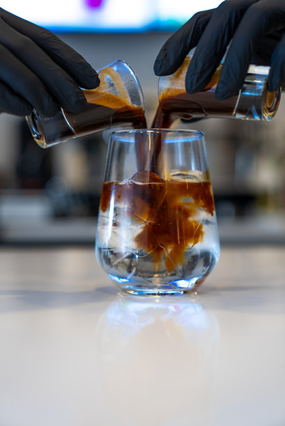 冰咖啡。库存照片图片下载