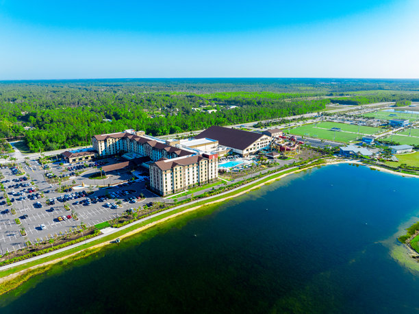 美国佛罗里达州那不勒斯大狼旅馆的航拍照片图片下载