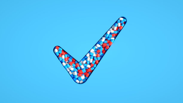 医疗批准库存照片：治疗成功设计图片下载