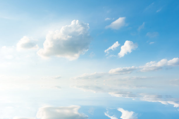 海南三亚海滨风景天空背景素材空白图片下载