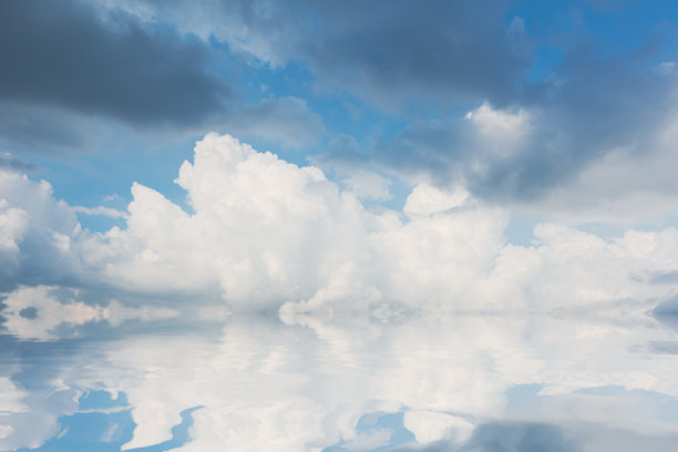 海南三亚海滨风景天空背景素材空白图片下载