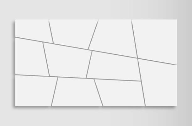 抽象立体灰色几何图案照片框模板拼贴设计构图背景图片下载