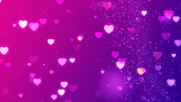 4K无缝红色心形循环，完整旋转，独立于绿色背景。社交媒体心形。情人节和爱情概念。4K库存照片图片下载