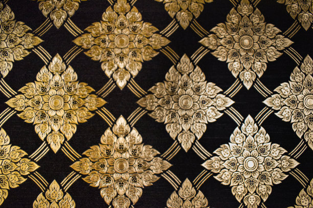 泰国图案的精致细节在照片中唤起了传统和艺术的感觉。图片下载