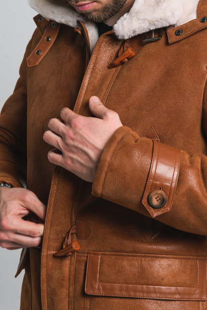 男士皮夹克的库存照片图片下载