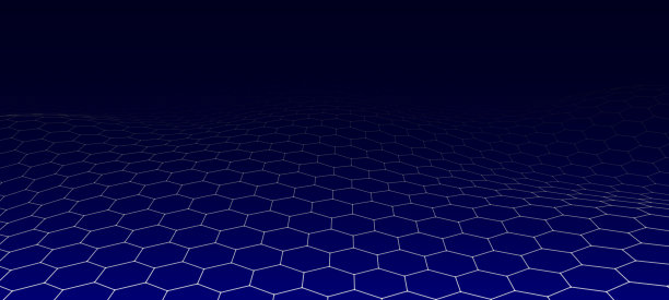 未来波浪。抽象景观框架。矢量透视网格。图片下载