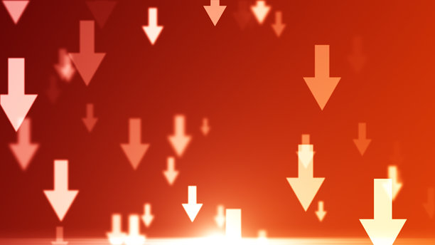 向下箭头的商业背景 4K 股票照片图片下载