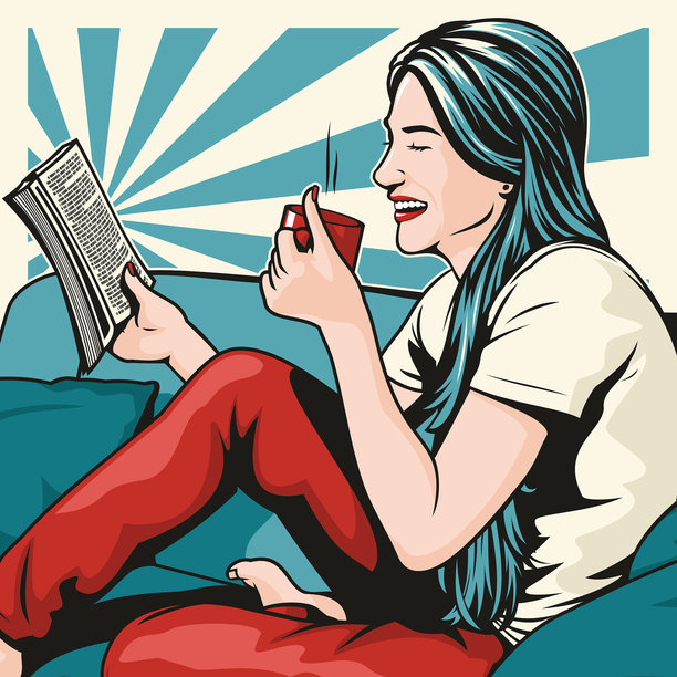 女人读图片下载