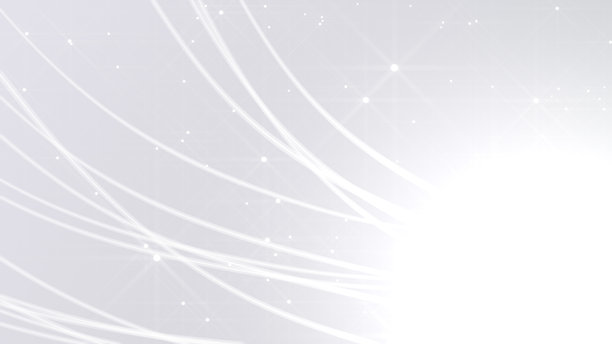 抽象的发光科技线条圆形。数字圆形运动循环。蓝色光环发光效果。4K库存照片图片下载