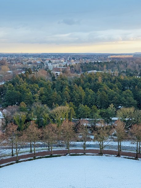 德国柏林雪景照片图片下载