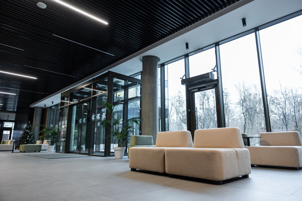 现代化的优雅办公室环境图片图片下载