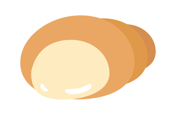 一幅白巧克力圆锥冰淇淋配浓稠巧克力酱的插图。图片下载