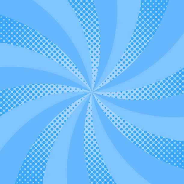 带点状图案的弯曲阳光爆发，星爆，光线，辐射线，背景素材，正方形尺寸图片下载