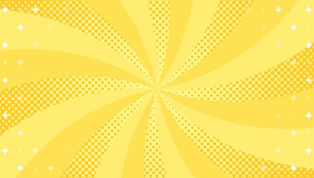 弯曲的阳光爆发与点状图案，光效，背景素材，星光爆发，光线，辐射线图片下载