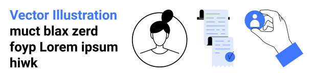 个人资料图片、简历和手握用户图标，用于招聘和人力资源网站图片下载