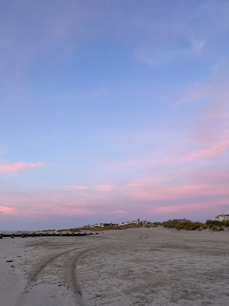 新泽西海岸的日出股票照片图片下载