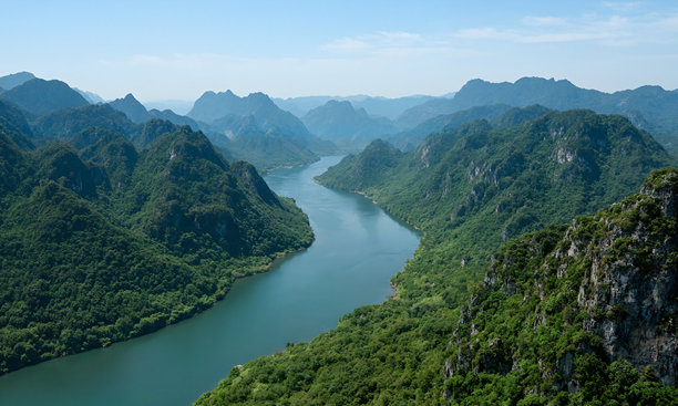 中国风景的航拍照片图片下载