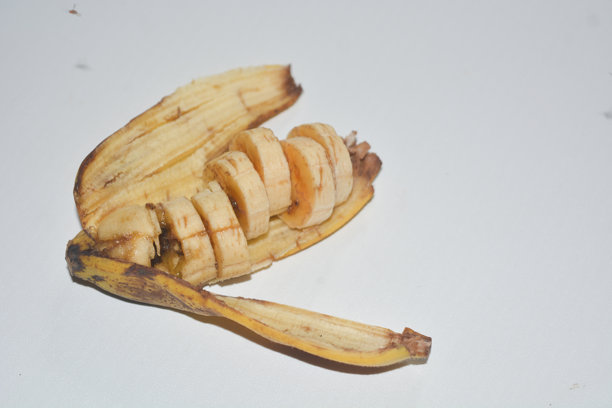 孤立在白色背景上的香蕉水果照片图片下载